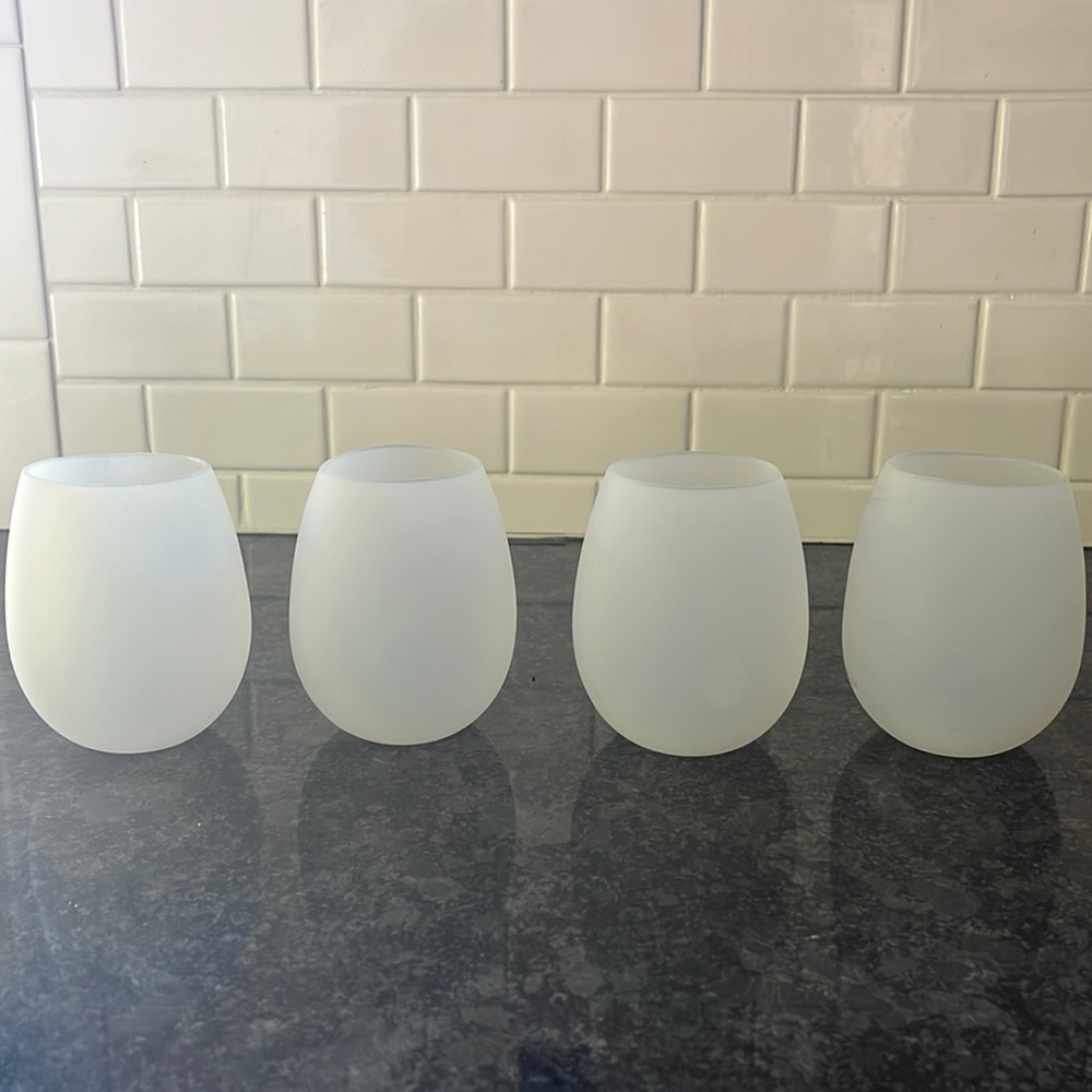 Silicon Wine Glasses